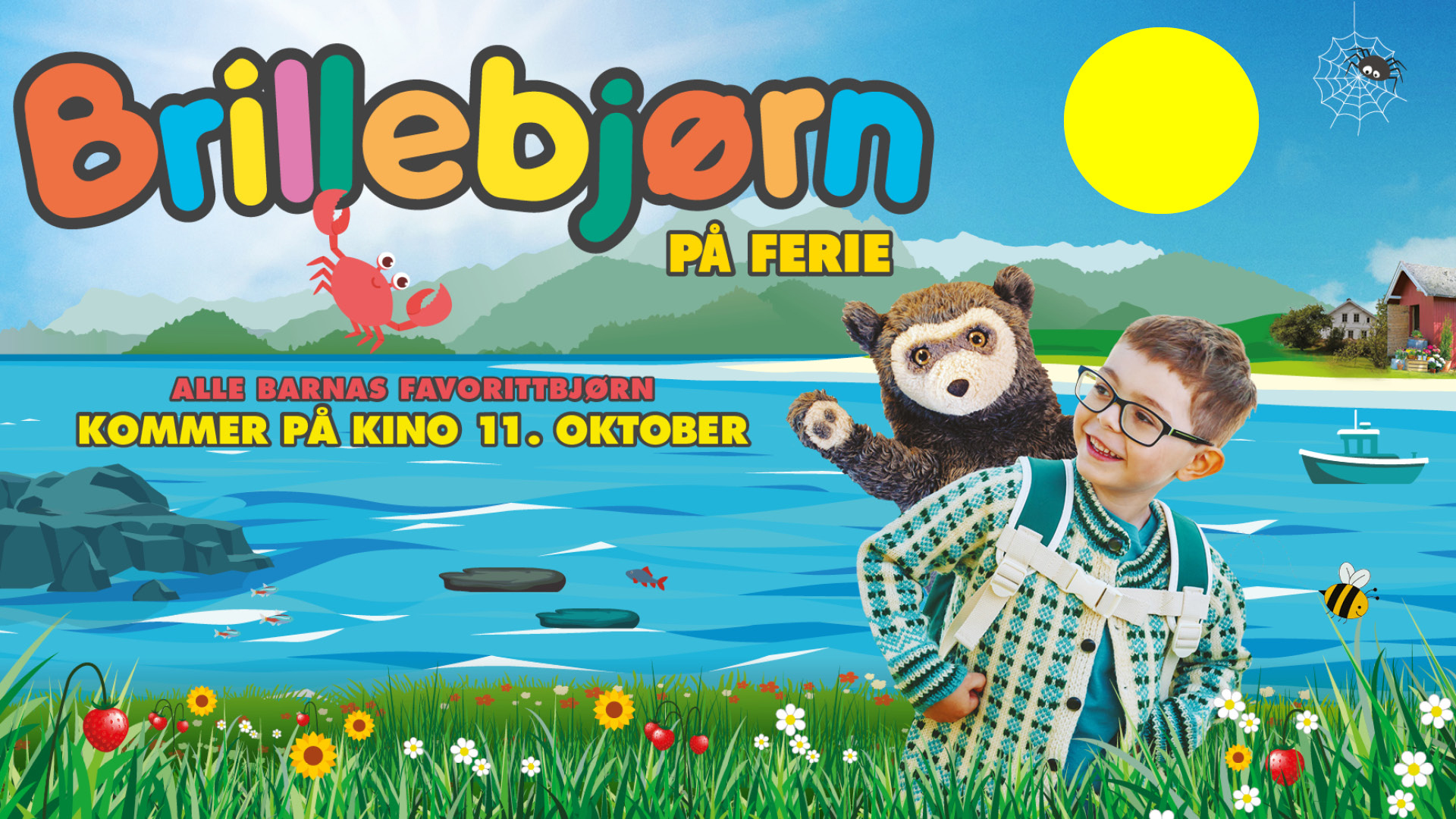 Brillebjørn på ferie